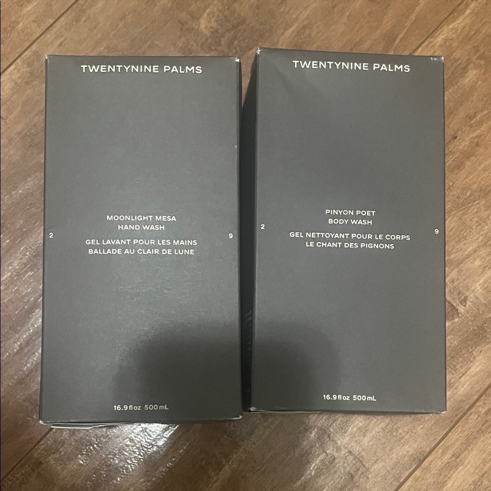 Twentynine Palms Hand and Body Wash Set